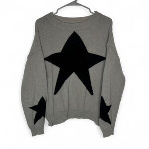 Gray Star Sweater